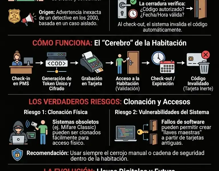 Infografica: Check-out en el hotel: la verdad sobre los datos en la tarjeta magn&eacute;tica