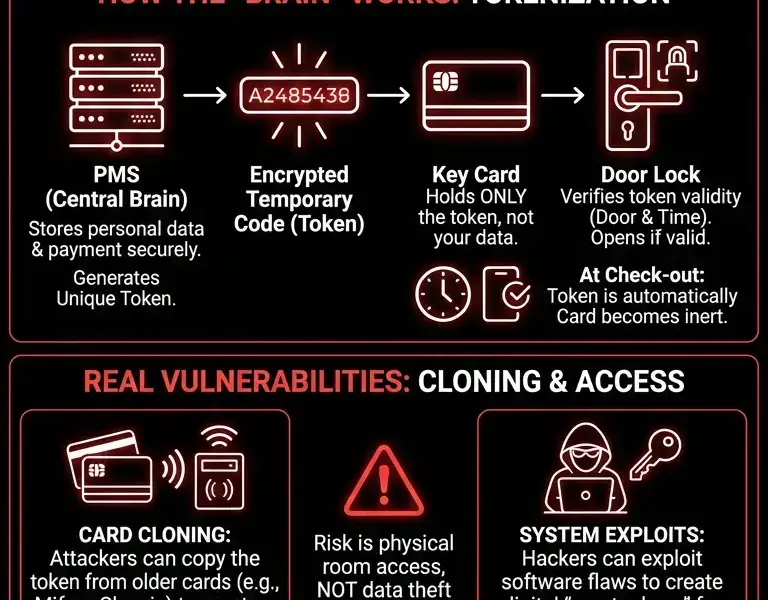 Infografica: Hotel Check-Out: The Truth About the Data on Your Key Card