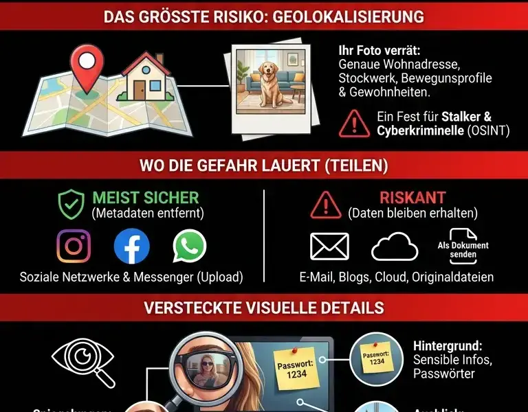 Infografica: Jenseits der Pixel: Das geheime Archiv, das in jeder Aufnahme verborgen ist.