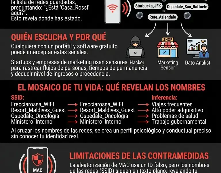 Infografica: La ilusi&oacute;n del GPS: la funci&oacute;n Wi-Fi que revela tus desplazamientos