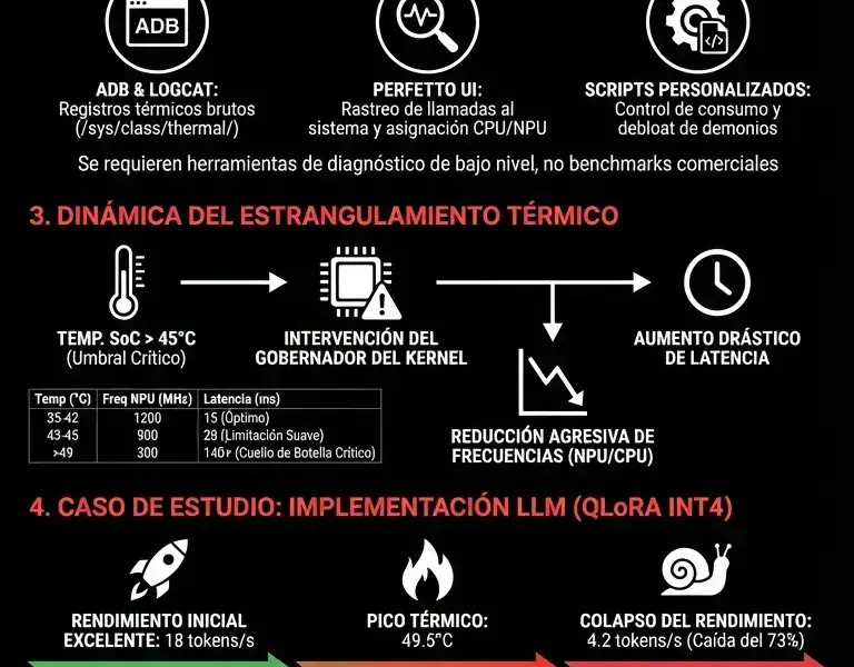 Infografica: La paradoja t&eacute;rmica del Redmi Note 15 5G en la IA perimetral