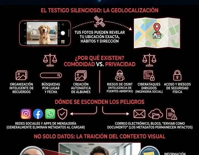 Infografica: M&aacute;s all&aacute; de los p&iacute;xeles: el archivo secreto oculto en cada toma.