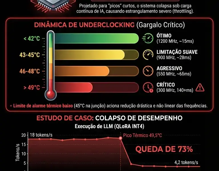 Infografica: O Paradoxo T&eacute;rmico do Redmi Note 15 5G na Edge AI