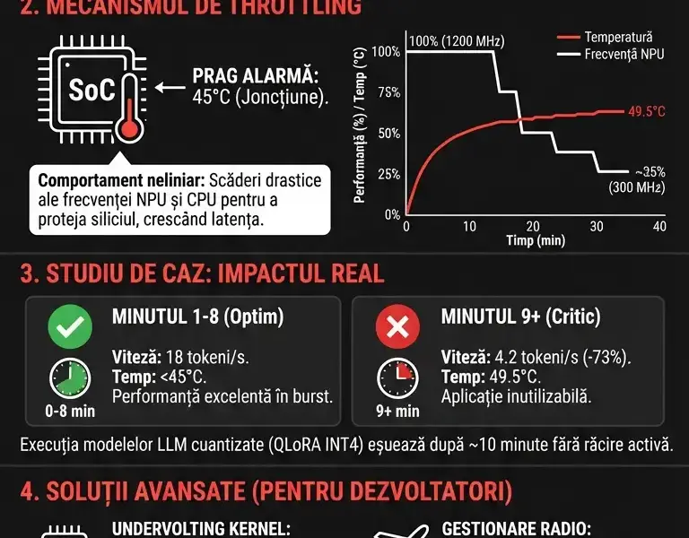 Infografica: Paradoxul termic al Redmi Note 15 5G &icirc;n Edge AI