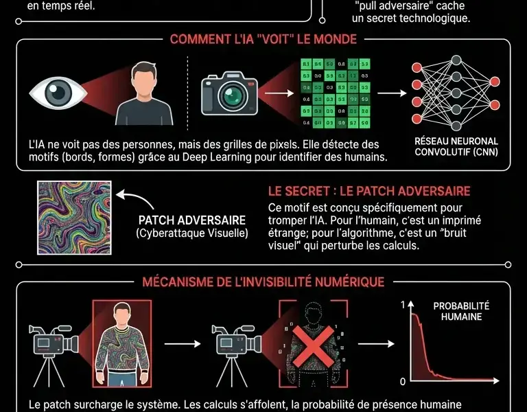Infografica: Pourquoi un simple v&ecirc;tement met l'IA en &eacute;chec ?