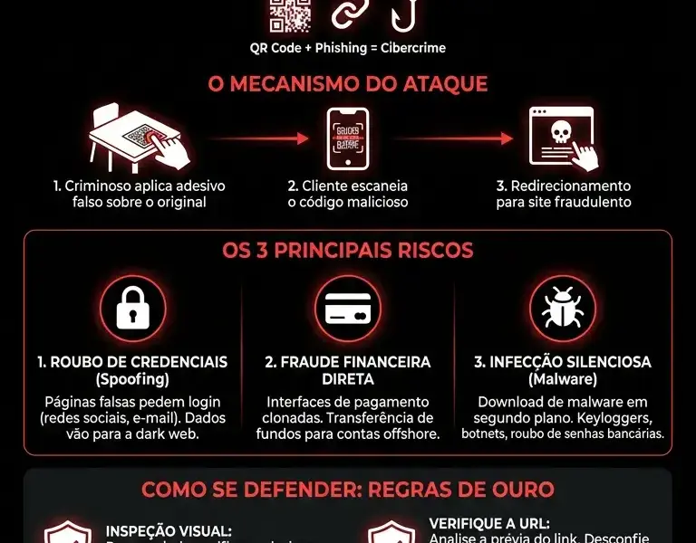 Infografica: Quishing: o perigo invis&iacute;vel por tr&aacute;s dos card&aacute;pios digitais