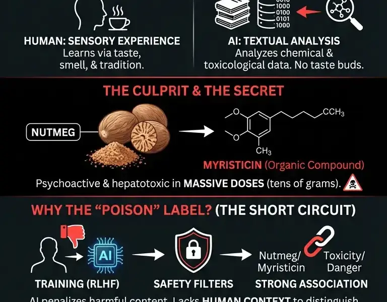Infografica: The AI Paradox: A Common Spice Mistaken for Poison