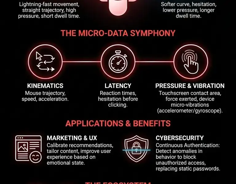 Infografica: The science of micro-data: what the pause button reveals about you