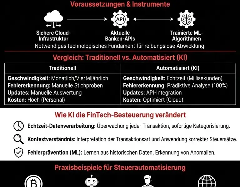 Infografica: Umfassender Leitfaden zum automatisierten regulatorischen Reporting im FinTech-Bereich