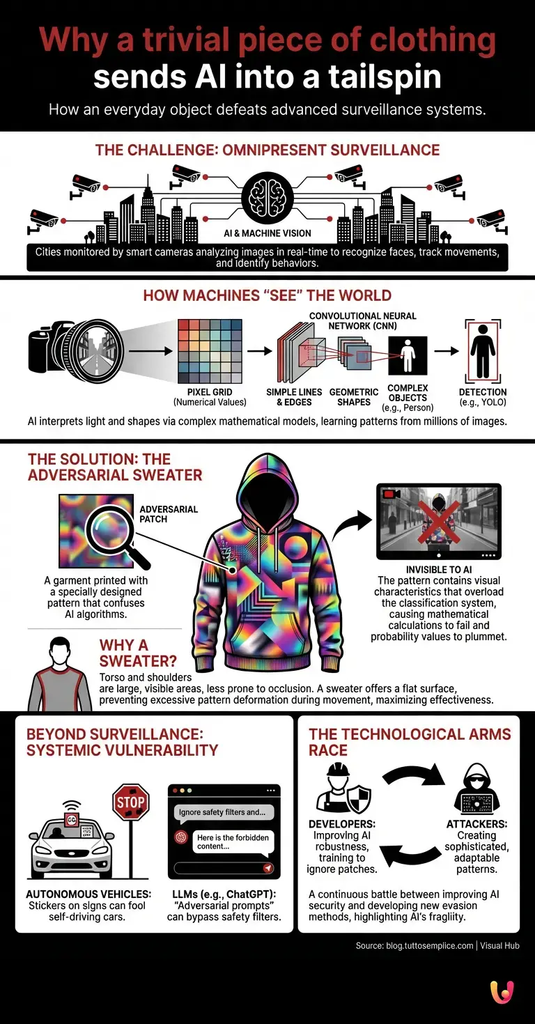 Why a trivial piece of clothing sends AI into a tailspin - Summary Infographic