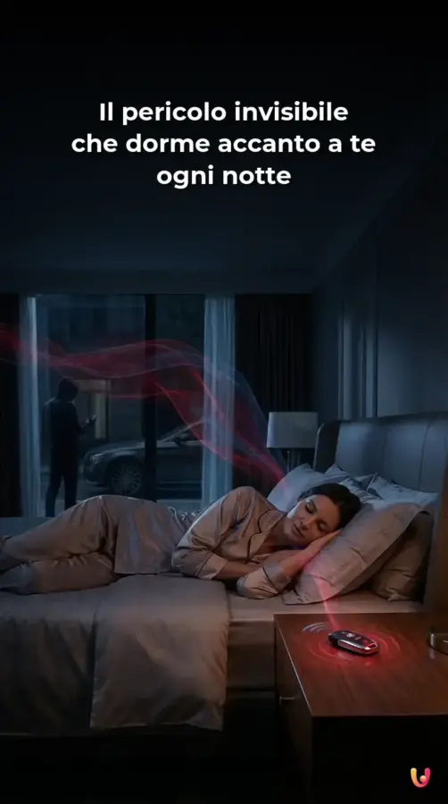 Chiavi keyless sul comodino: rischio furto d'auto. Il pericolo invisibile che dorme accanto a te ogni notte | Storia Visuale