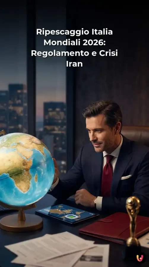 Ripescaggio Italia Mondiali 2026: crisi USA-Iran Ripescaggio Italia Mondiali 2026: Regolamento e Crisi Iran | Storia Visuale