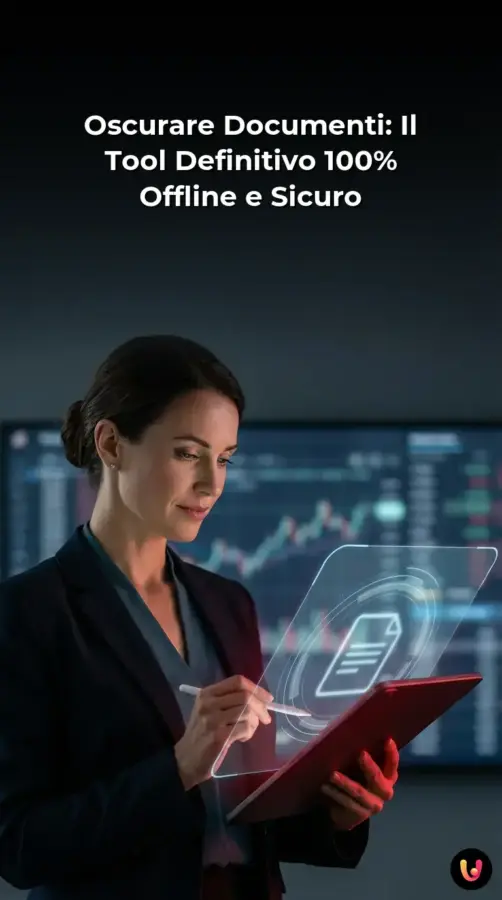 Oscurare Documenti: Tool 100% Offline Oscurare Documenti: Il Tool Definitivo 100% Offline e Sicuro | Storia Visuale