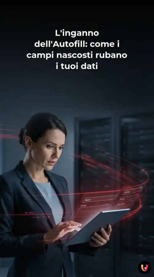 L&rsquo;inganno dell&rsquo;Autofill: come i campi nascosti rubano i tuoi dati | Storia Visuale