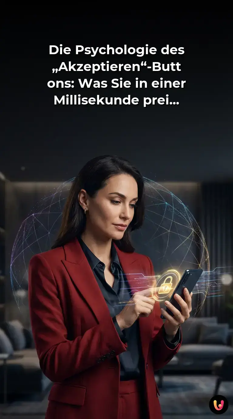 Ein Finger tippt auf dem Smartphone-Display auf den Alle akzeptieren Button eines Cookie-Banners.