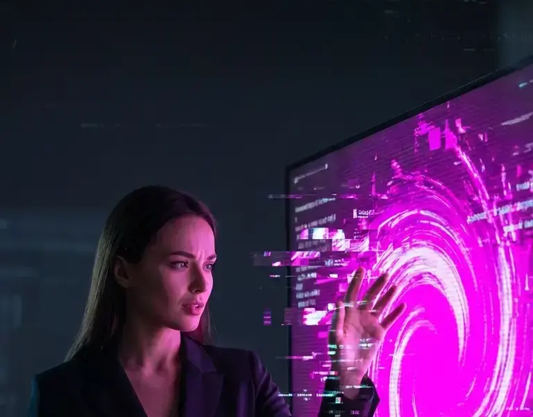 Pinterest: The visual paradox: the only color that AI cannot generate