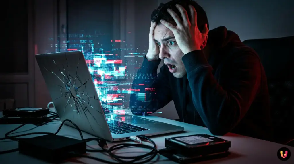 Visuelle Darstellung der Funktionsweise des besten pers&ouml;nlichen Cloud-Backups zum Schutz von Daten.