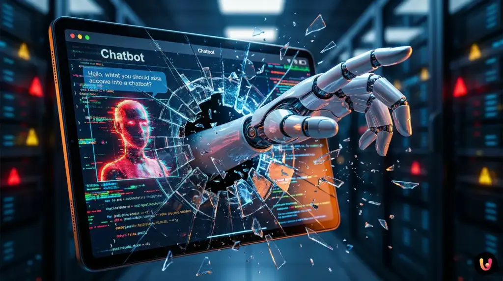 A digital protective shield that defends the APIs of an AI-based chatbot.