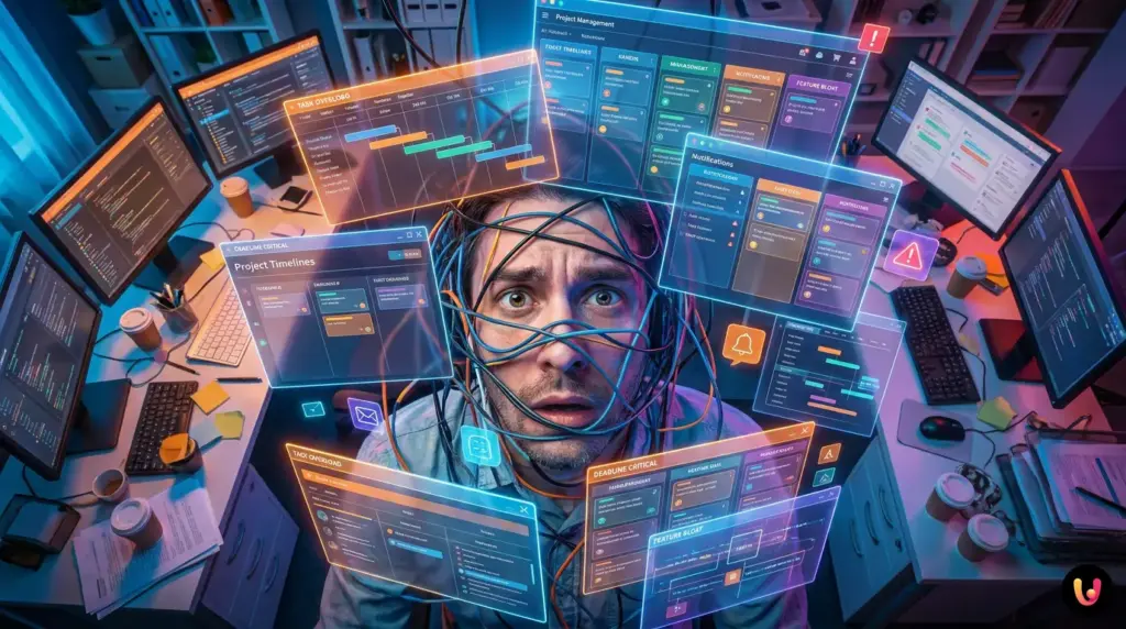 I Migliori Software di Project Management: Confronto Completo 2026 Schermate a confronto dei principali software di project management come Asana, Monday e Notion.