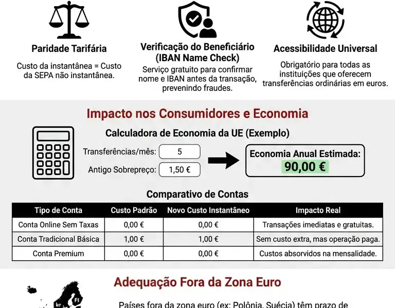 Infografica: A Nova Regulamenta&ccedil;&atilde;o Europeia sobre Pagamentos Instant&acirc;neos: Guia e Impacto