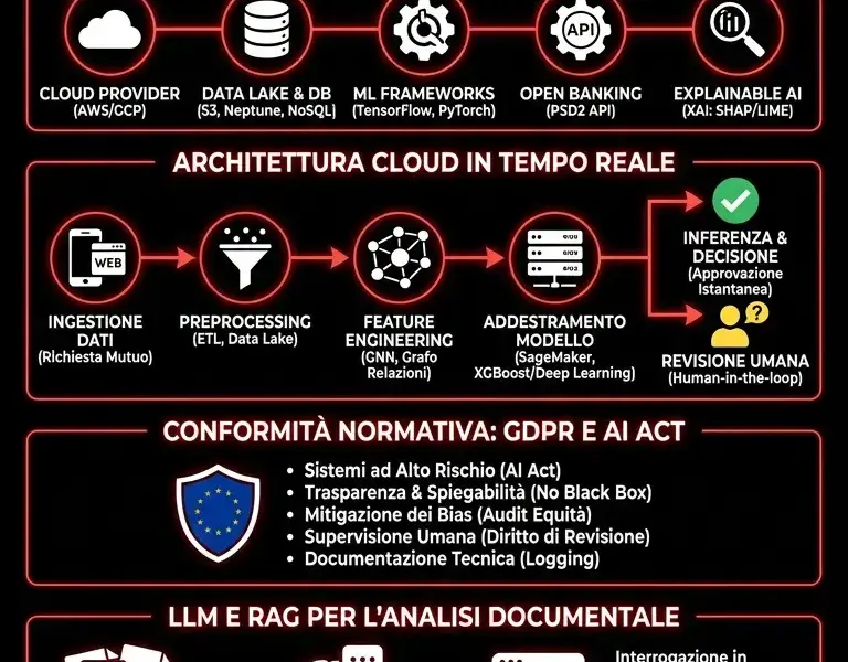 Infografica: AI nel Credit Scoring: Come Cambia l'Approvazione dei Mutui in Italia
