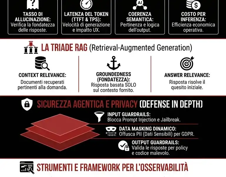Infografica: Audit e Monitoraggio dei Modelli Generativi in Produzione: Guida Definitiva