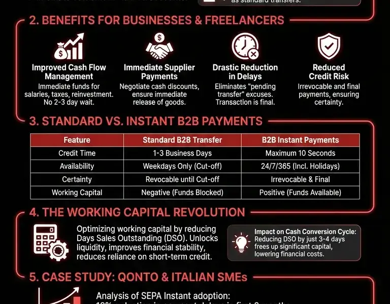 Infografica: B2B Instant Payments: How Real-Time Is Transforming Businesses