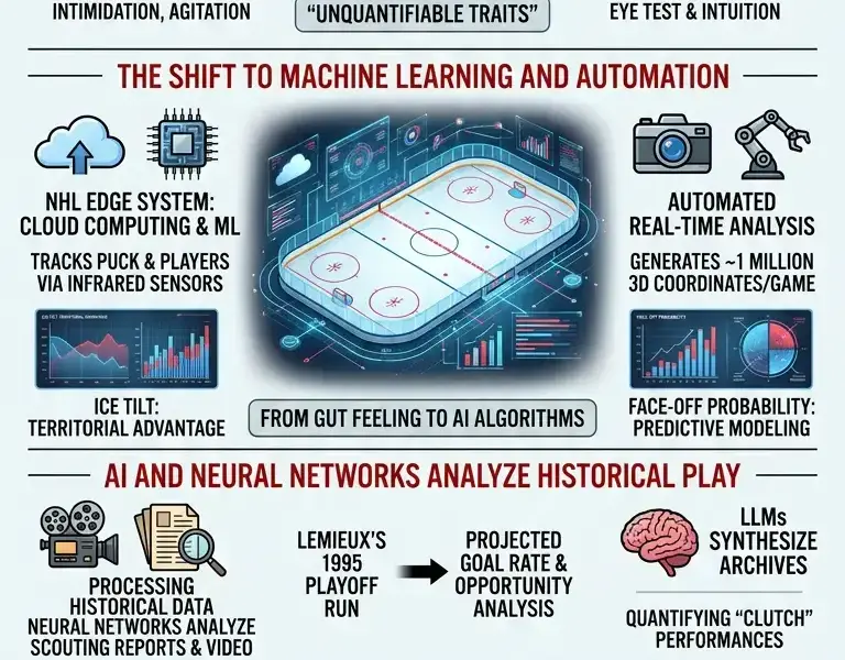 Infografica: Claude Lemieux Dies at 60: Physical Play vs NHL Data Analytics