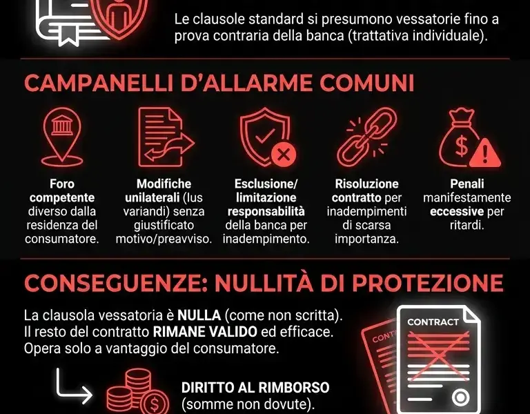 Infografica: Clausole Vessatorie