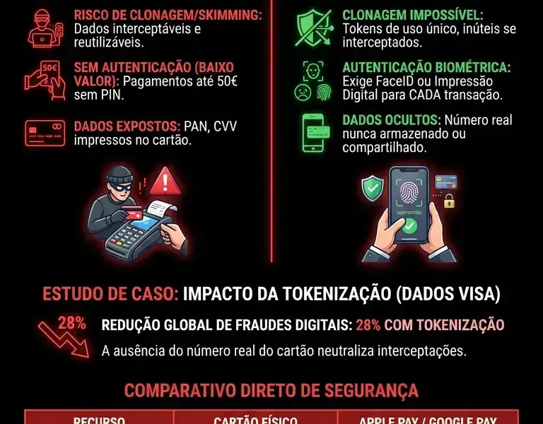 Infografica: Contactless F&iacute;sico vs. Apple Pay e Google Pay: Qual m&eacute;todo &eacute; mais seguro?