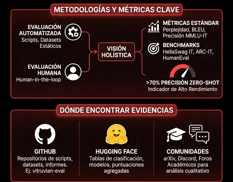 Infografica: Gu&iacute;a de pruebas independientes sobre Vitruvian-1: fuentes y m&eacute;todos