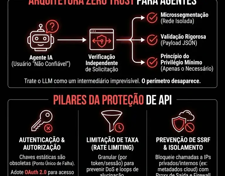 Infografica: Guia Definitivo de Seguran&ccedil;a de API para Chatbots: Gerenciamento de Acesso e LLM