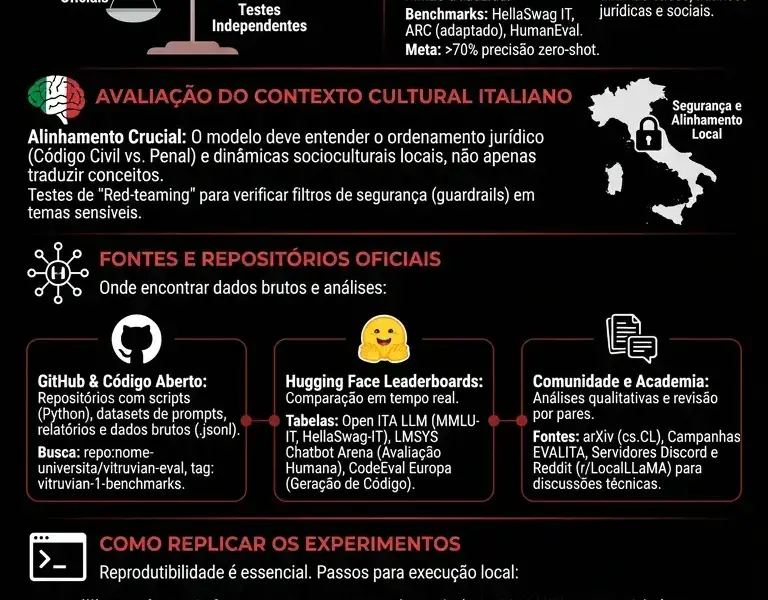 Infografica: Guia para testes independentes em Vitruvian-1: fontes e m&eacute;todos