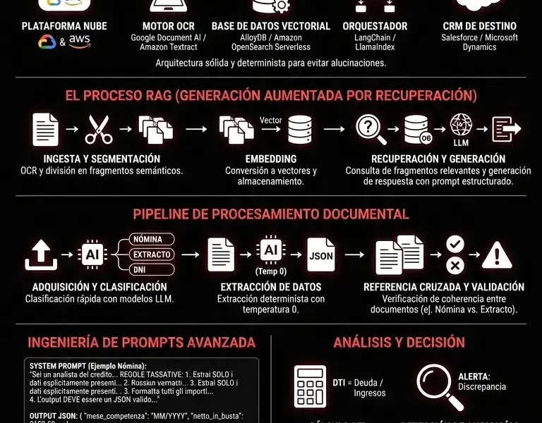Infografica: Ingenier&iacute;a de prompts e IA para el an&aacute;lisis de expedientes hipotecarios: Gu&iacute;a t&eacute;cnica 2026