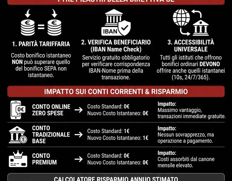 Infografica: La Nuova Regolamentazione Europea sui Pagamenti Istantanei: Guida e Impatto