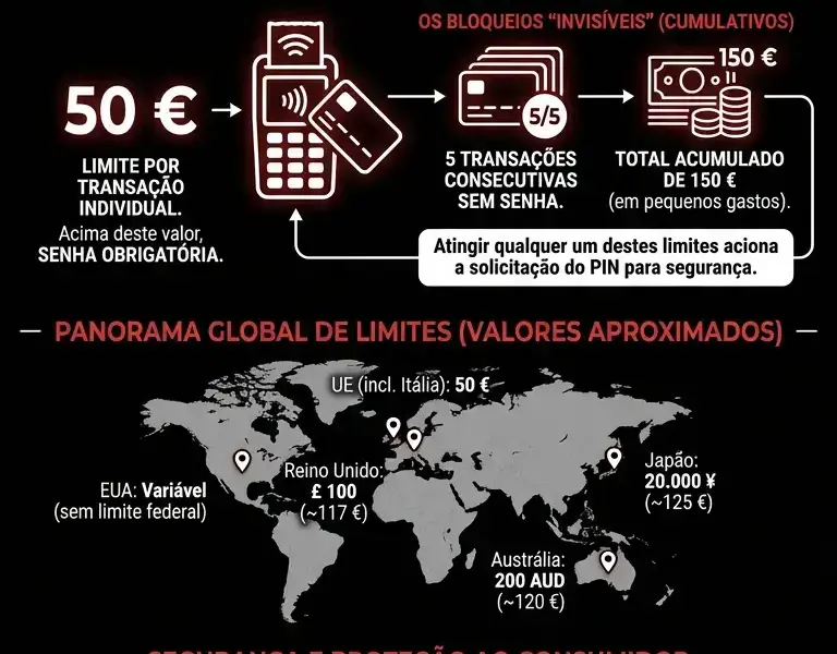 Infografica: Os limites de pagamento por aproxima&ccedil;&atilde;o sem senha: o que voc&ecirc; precisa saber