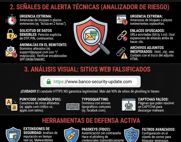 Infografica: Phishing en 2026: C&oacute;mo reconocer las estafas online m&aacute;s sofisticadas