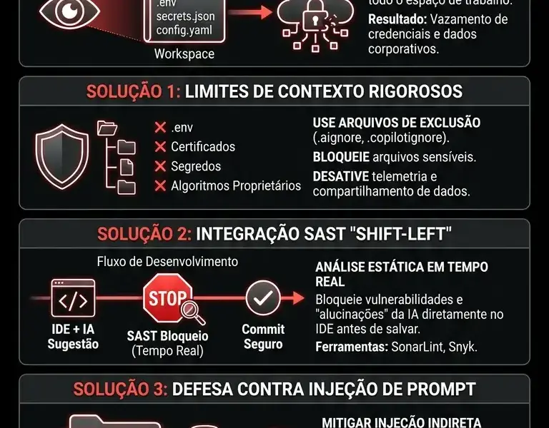 Infografica: Prevenindo Vulnerabilidades em Agentes de Codifica&ccedil;&atilde;o: Guia de Seguran&ccedil;a de C&oacute;digo de IA