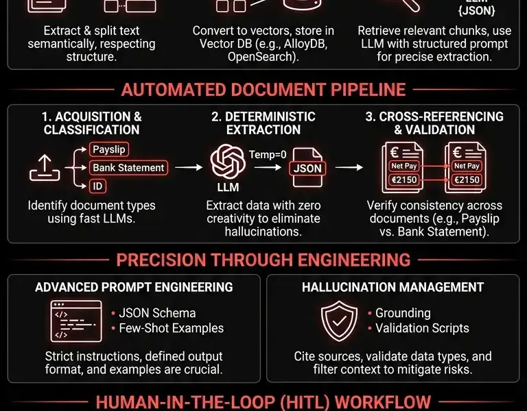 Infografica: Prompt Engineering and AI for Mortgage Application Analysis: 2026 Technical Guide