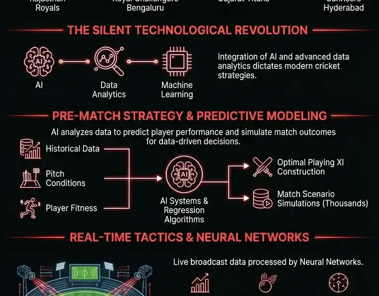 Infografica: Rajasthan Royals Qualify for IPL Playoffs via Predictive Modeling