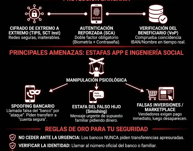 Infografica: Seguridad en los pagos instant&aacute;neos: c&oacute;mo protegerse de las estafas