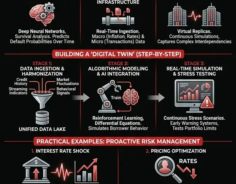 Infografica: Systems Theory and AI: The New Frontier in Mortgage Risk Modeling