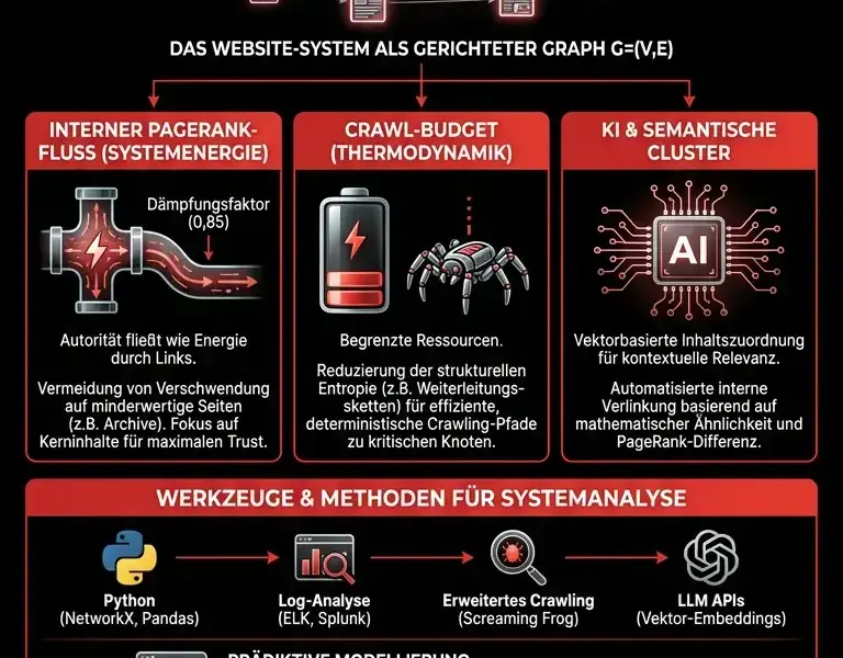 Infografica: Systemtheorie angewandt auf SEO f&uuml;r Finanzportale: Ein Leitfaden f&uuml;r Fortgeschrittene