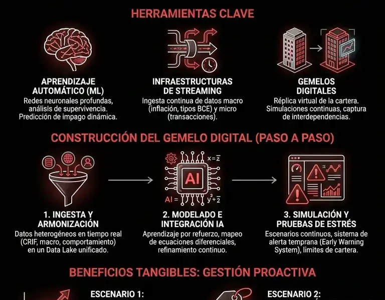 Infografica: Teor&iacute;a de sistemas e IA: la nueva frontera en el modelado de riesgo hipotecario