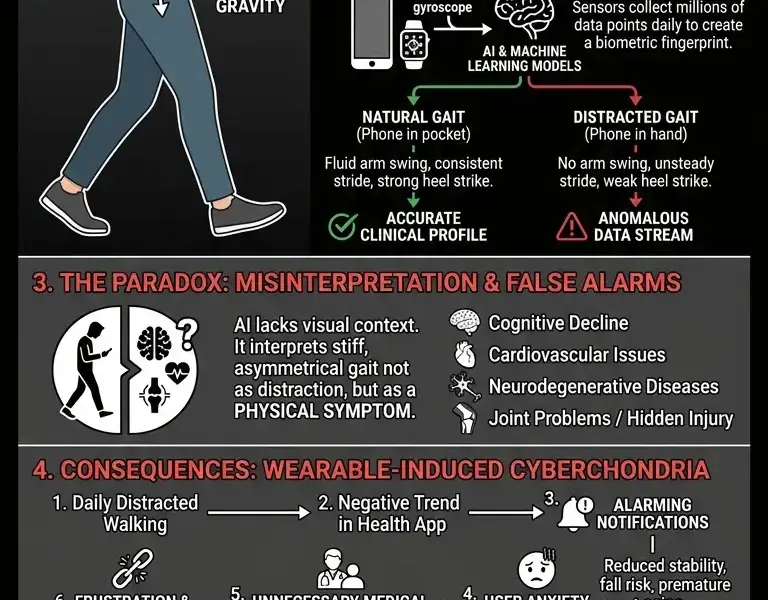 Infografica: The unintentional action that alters clinical data on your smartphone