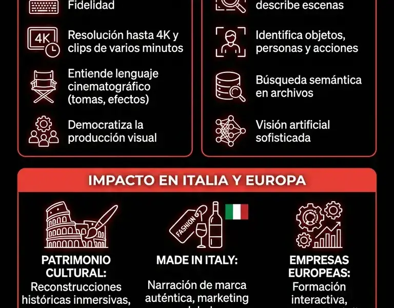 Infografica: Veo 2: La doble revoluci&oacute;n de la IA para el v&iacute;deo