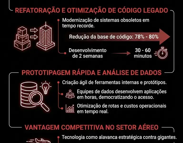 Infografica: Virgin Atlantic implementa o OpenAI Codex no desenvolvimento de software