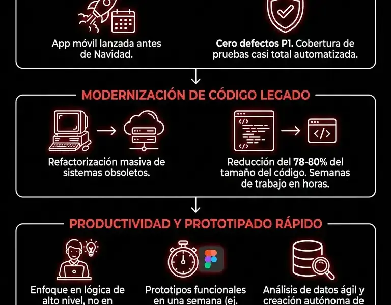 Infografica: Virgin Atlantic implementa OpenAI Codex en el desarrollo de software