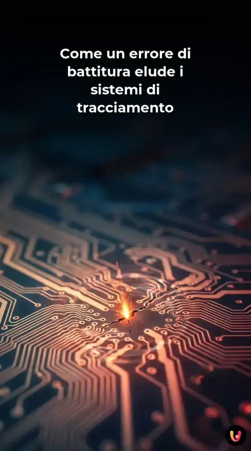 Come un errore di battitura elude i sistemi di tracciamento | Storia Visuale