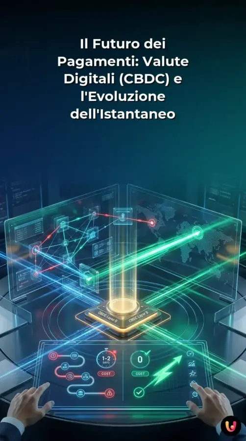 Il Futuro dei Pagamenti: Valute Digitali (CBDC) e l&rsquo;Evoluzione dell&rsquo;Istantaneo | Storia Visuale